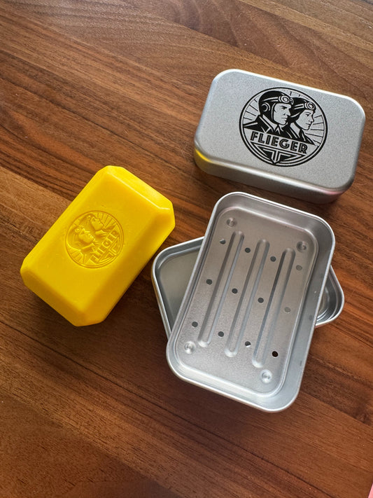 FLIEGER-Seife kurz im DubbeSeife-Shop
