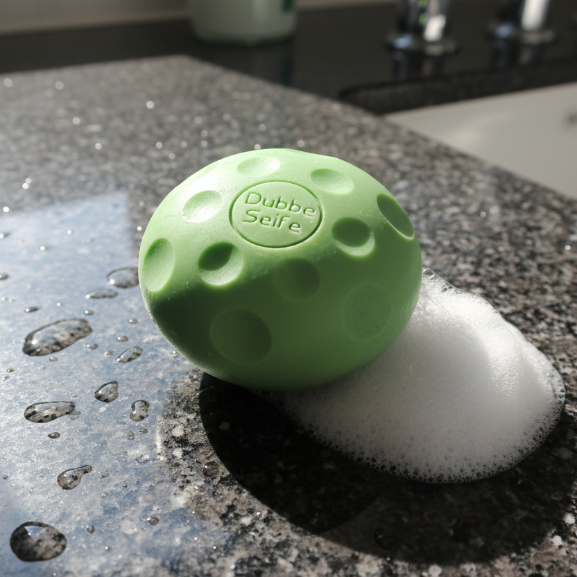 DubbeSoap Lemongrass • Shower Soap 120g • palm oil free